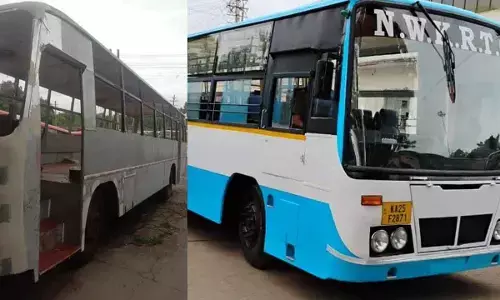 Rs 8-crore revamp of old NWKRTC buses to enhance services, cut costs