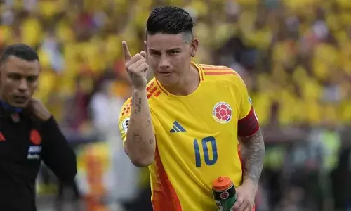 Colombia shock champ Argentina