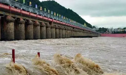 Central Team Inspects Prakasam Barrage Amid Record Flooding Concerns