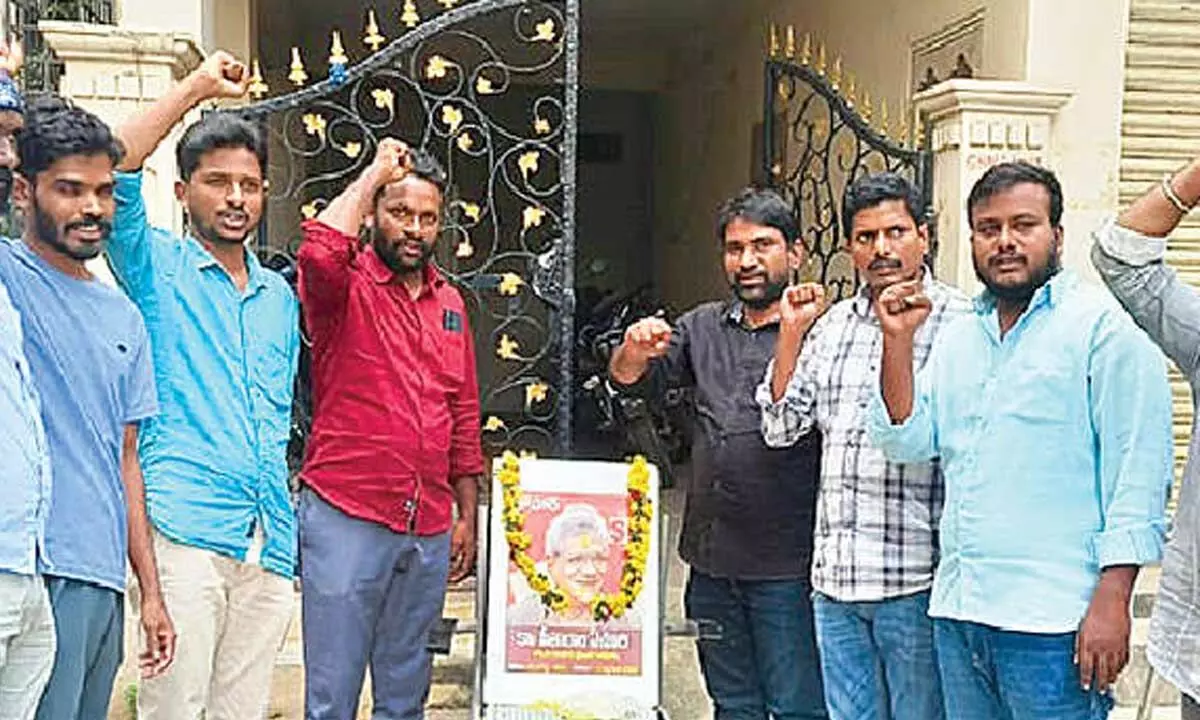 MLC Alugubelli, TSUTF, SFI, DYFI condole Yechury’s passing away