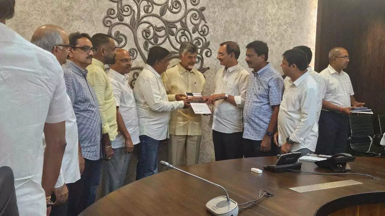 CREDAI-AP donates Rs 50L to CM Relief Fund