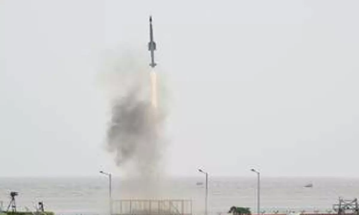 DRDO And Indian Navy Successfully Test VL-SRSAM Missile System