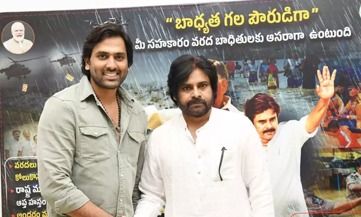 Pawan Kalyan Praises Krishna Manineni’s Flood Relief Efforts