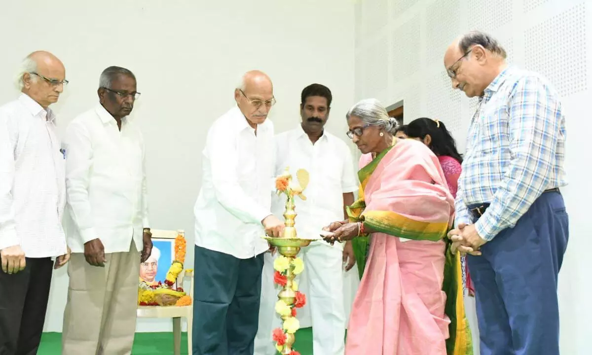 Inauguration of hands-on 3DP workshop at MITS in  Madanapalle on Friday