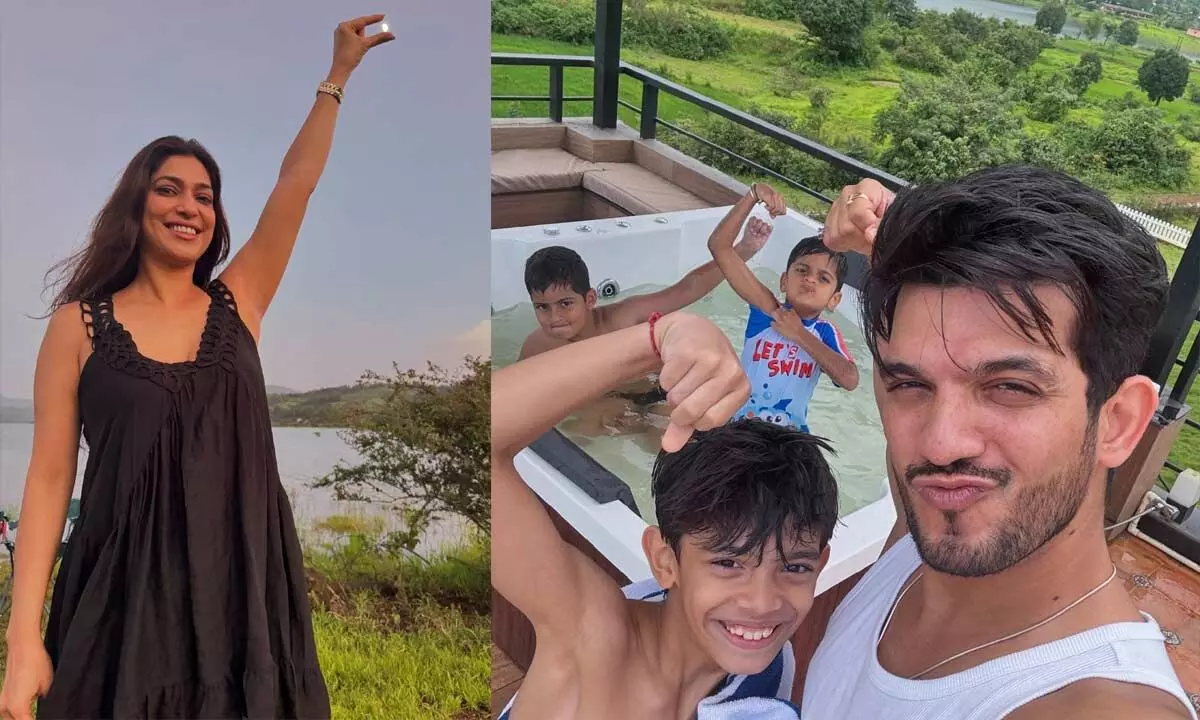 Arjun Bijlani shares a glimpse of his family vacation in Lonavala