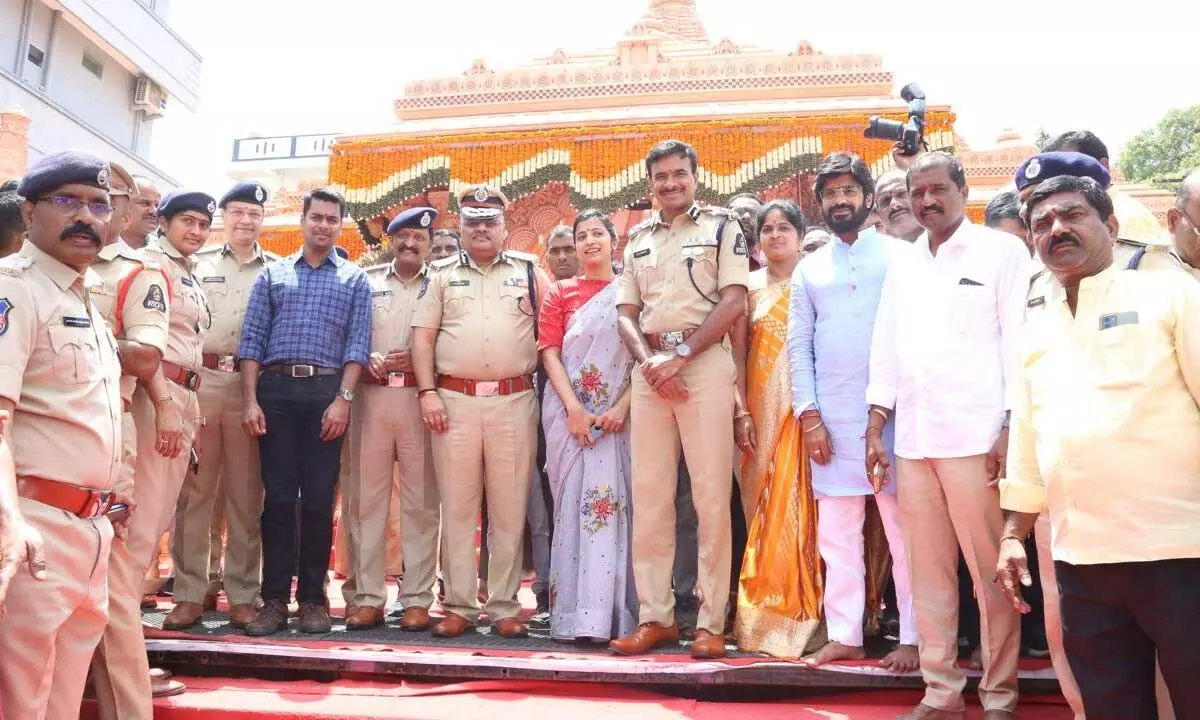 Rachakonda Commissioner Inspects Ganesh Celebrations and Immersion Routes