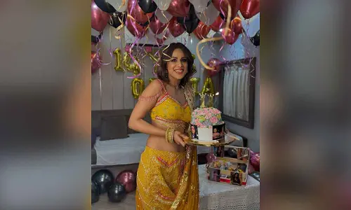 Nia Sharma pens heartfelt note on completing 14 years in television