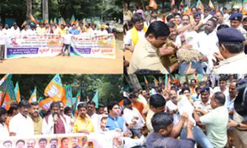 K’taka BJP protests condemn Rahul Gandhis statement on revoking reservation