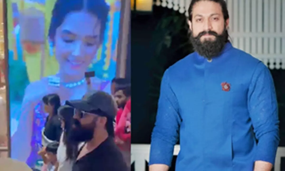 Yash spotted at mall; fans go wild with ‘Rocky Bhai’ chants