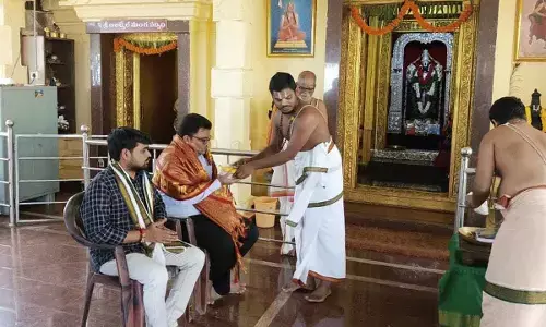 District Collector Badavath Santosh Visits Vattem Venkanna Temple