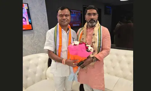 Dr. SA Sampath Kumar Heads to Chhattisgarh After Taking Charge as AICC Secretary; Receives Warm Welcome from Chhattisgarh Congress Leaders