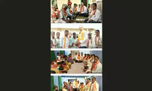 BJP Membership Drive Conducted in Bingidoddi Village under the Leadership of Gopalakrishna