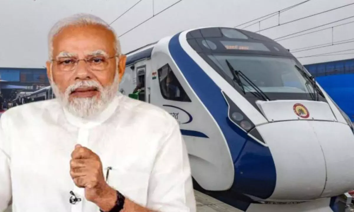 Prime Minister Modi to Inaugurate 10 New Vande Bharat Trains Today, Including Two for Telugu States