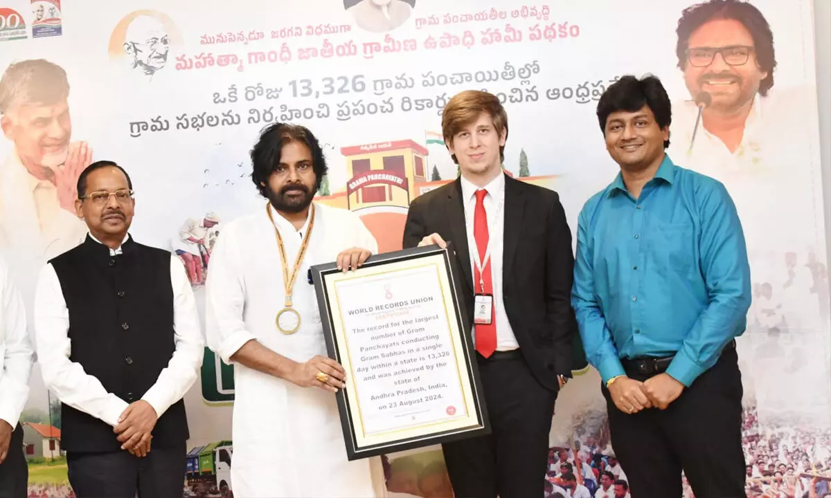 Andhra Pradesh Sets World Record for Conducting Gram Sabhas in 13,326 Villages in a Single Day