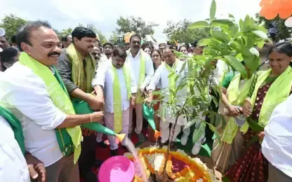 Hyderabad Launches Massive Re-Greening Program with 8 Crore Saplings