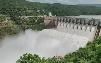 Power Generation Set to Resume at Jurala and Srisailam Hydel Projects Amid Rising Reservoir Levels