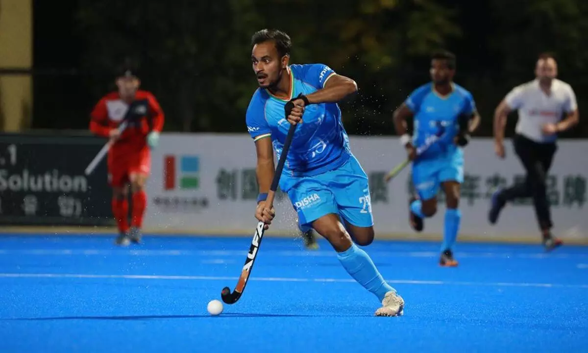 India Advances to Asia Champions Trophy Final with a 4-1 Victory Over South Korea