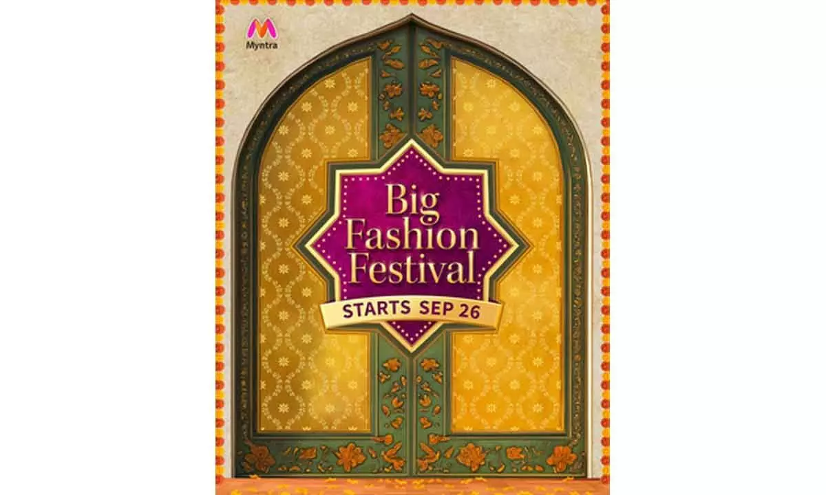 Myntras Big Fashion Festival to kick off on Sep 26 with 3.4 mn trend-first festive fashion styles