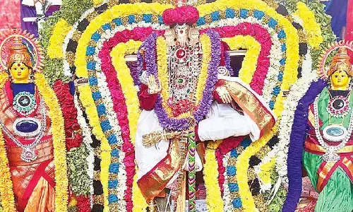 Ganesh Navaratri fete concludes in Dharmagiri