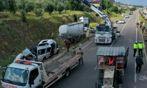 At least three killed, eight injured in road accident in Turkey