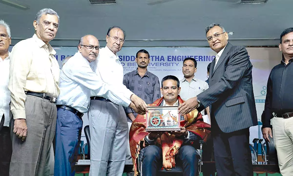 Engineers’ Day celebrated at VR Siddhartha College