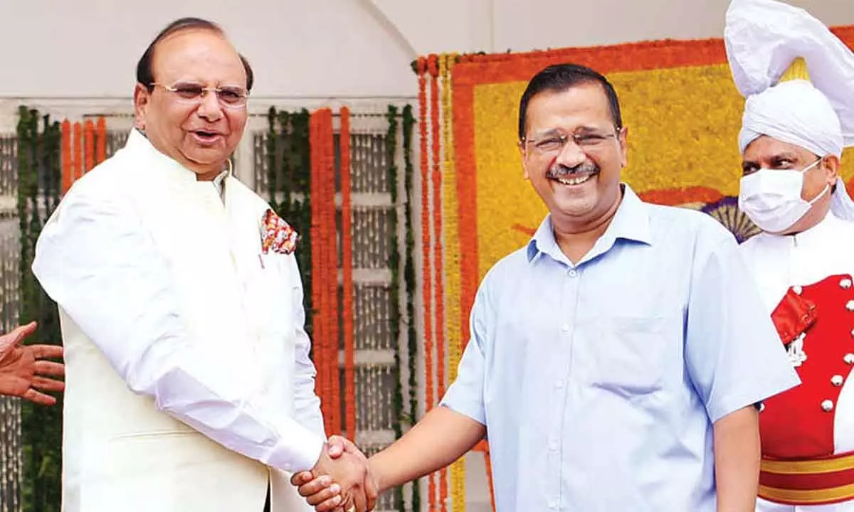 Kejriwal to hand over his resignation to LG today