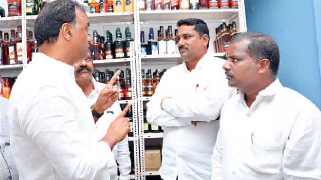 MLA Rajgopal calls for strict regulation of liquor sales