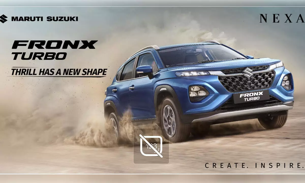 Thrill Has a New Shape: Maruti Suzuki launches new campaign for FRONX Turbo