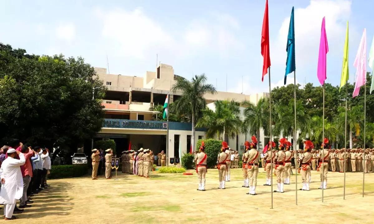 Praja Palana Day Celebrations at Cyberabad CPO