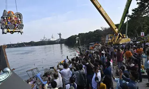 Hyderabad: City gets ready to bid adieu to Ganesha