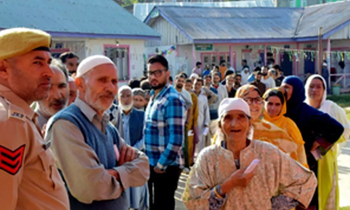 J&K polls: 11.11 pc voter turnout recorded in first two hours