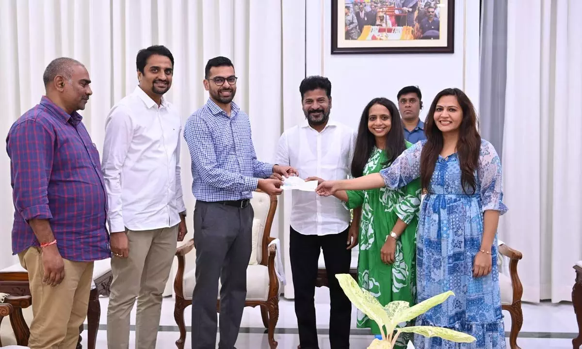 Narayana Educational Institutions Donates Rs 2.5 Crore to CM Relief Fund for Flood Victims