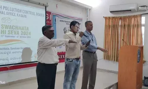 Swachhata Hi Seva: Awareness seminar held at SV College of Engg