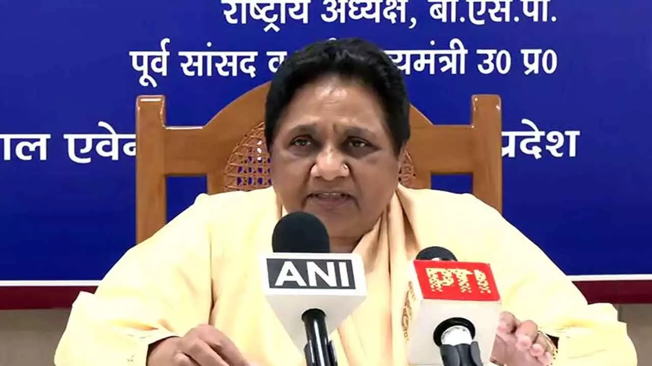 ‘Bulldozer’ not symbol of rule of law: Mayawati