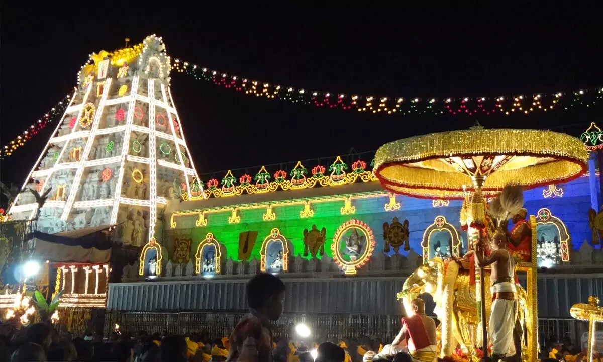 TTD suspends special and Arjitha seva darshans during Brahmotsavams