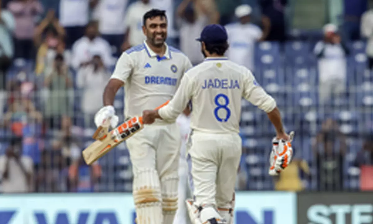 1st Test: Ashwin-Jadeja rearguard act helps India reach 339/6 against Bangladesh