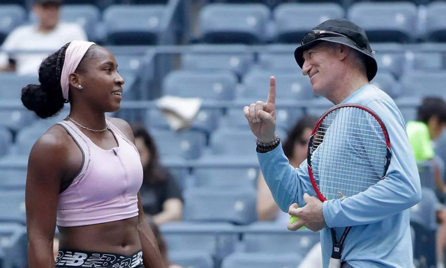 Coco Gauff and coach Brad Gilbert end partnership