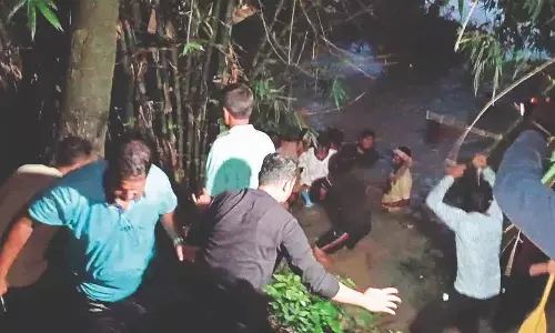 TMC Officials Survive Boat Capsizing During Flood Inspection In West Bengal