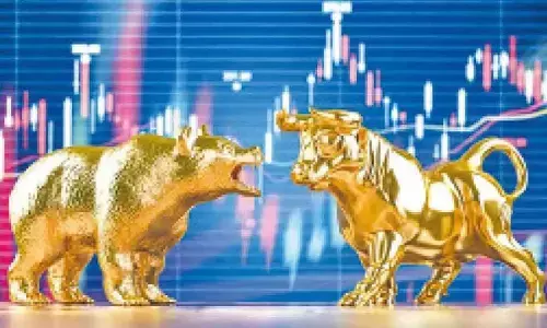 Markets off record highs on profit booking