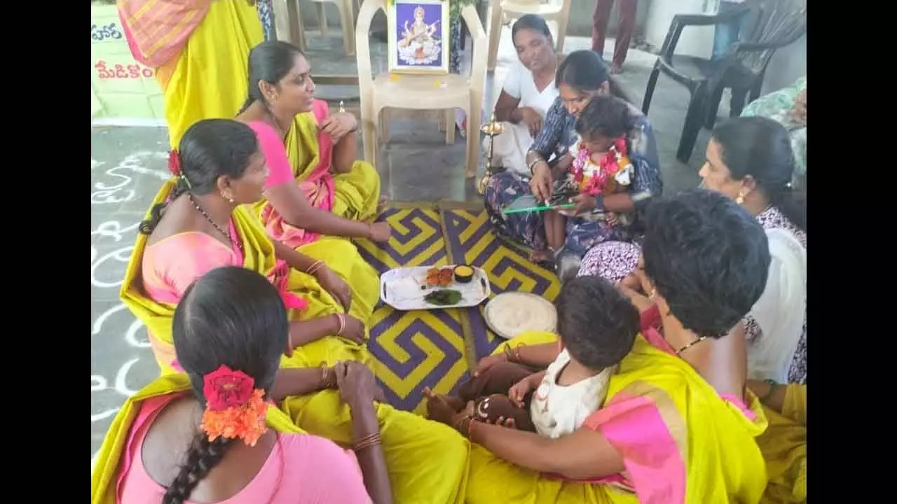 Poshan Maah Celebration in Medikonda: Empowering Mothers and Children