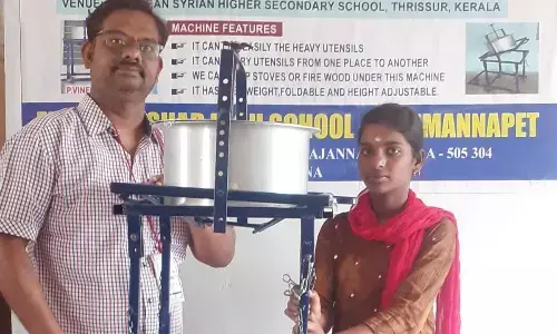 Girl dishes out women-friendly utensil aide...!