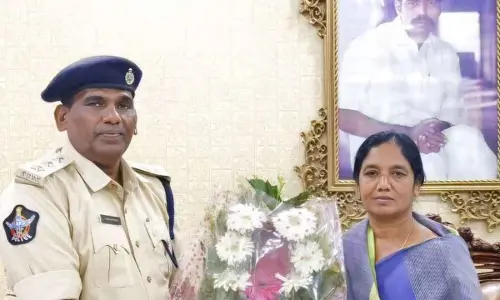 Rural DSP meets MLA Sunitha