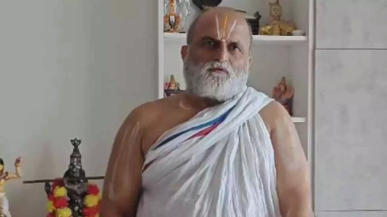 Chilkur Balaji head priest reacts to Tirupati Laddu row