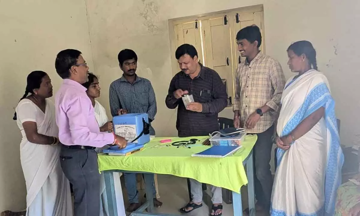 District Immunization Officer Dr. Ravi Kumar Naik Reviews Childrens Vaccination Program