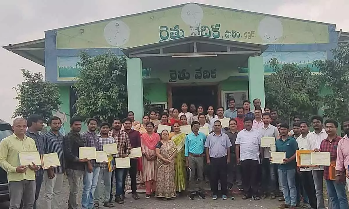 Water and Soil Management Training for Nagarkurnool Agriculture Officers