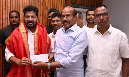 Indu College Donates Rs 10 Lakh to CM Relief Fund for Flood Victims