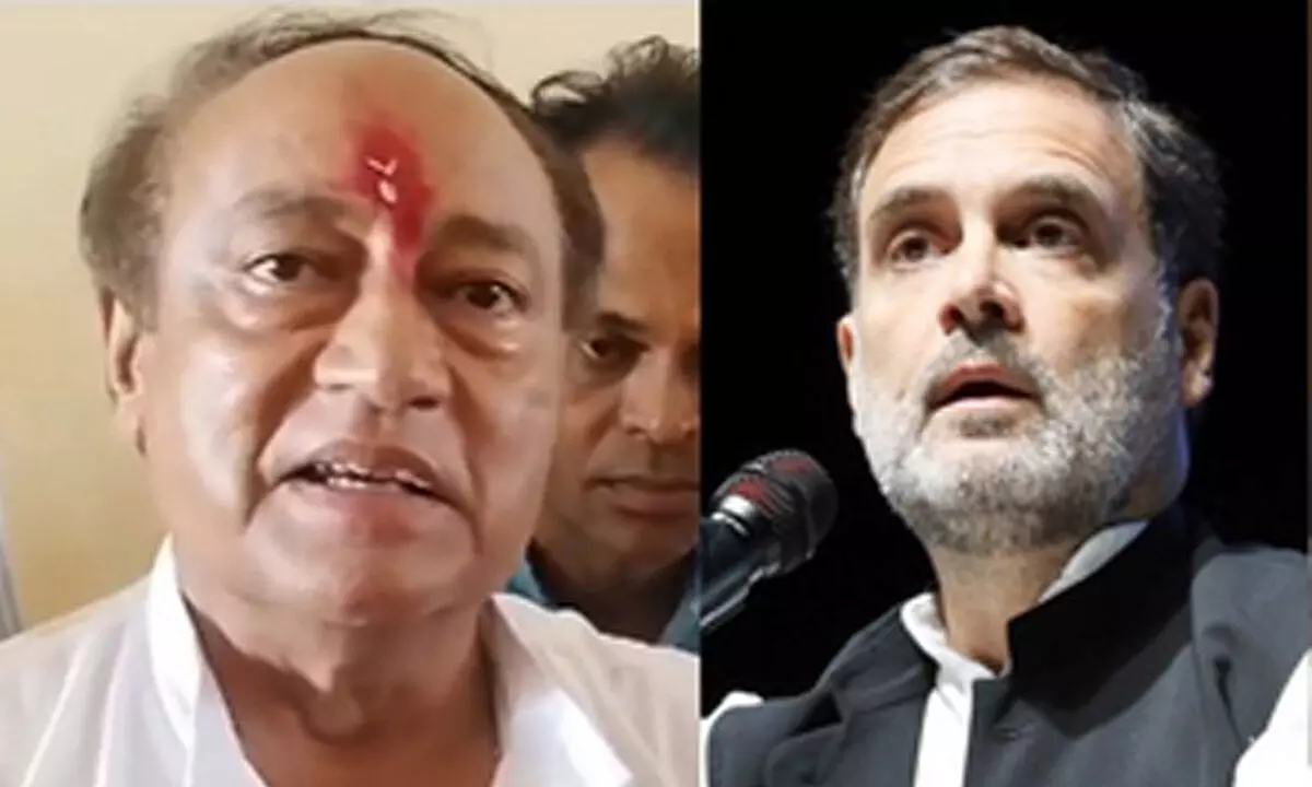 Congress Laxman Singh crirticises Rahul Gandhi over his remarks on foreign soil