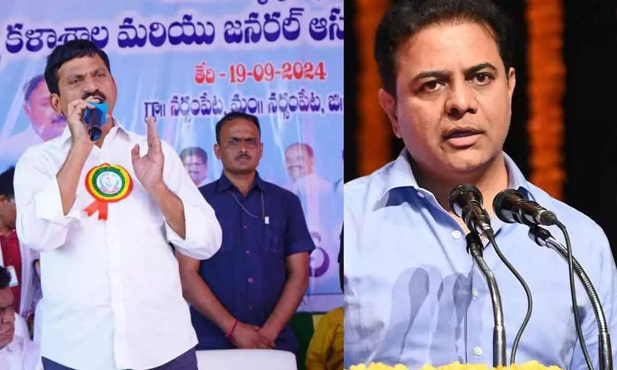 KTR Accepts Minister Ponguleti Srinivas Reddys Open Challenge, Raises Political Stakes