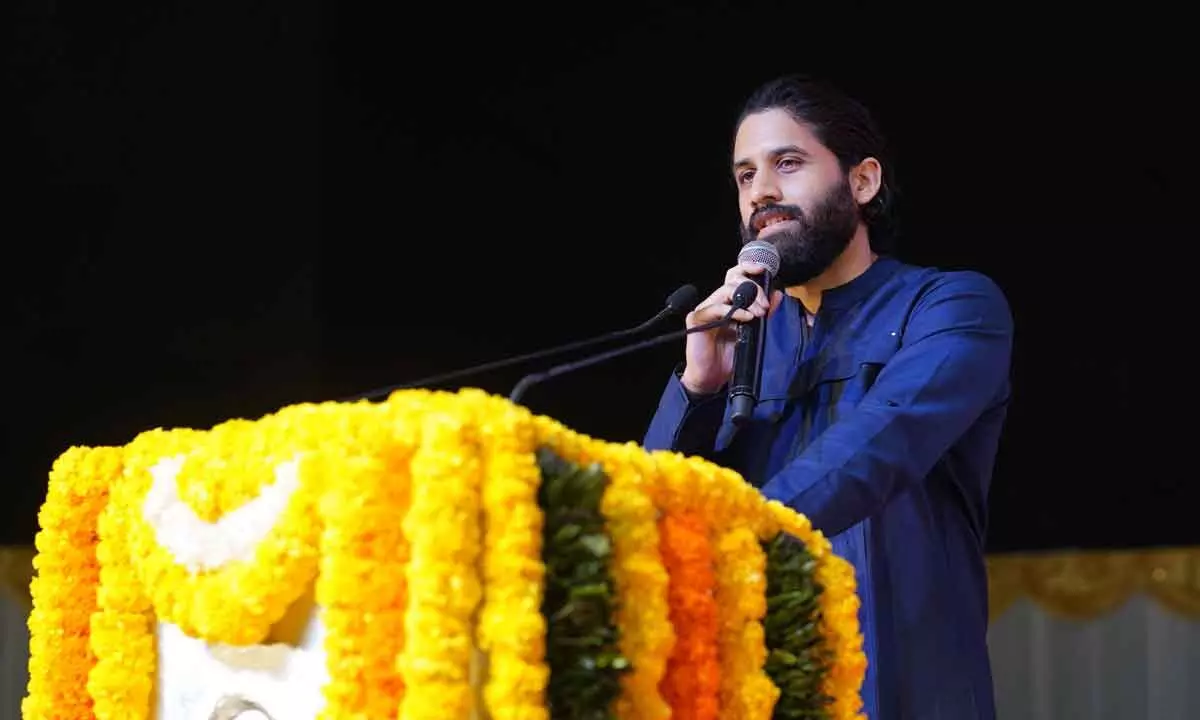 Naga Chaitanya Celebrates ANRs Legacy with Fans at Prem Nagar Screening