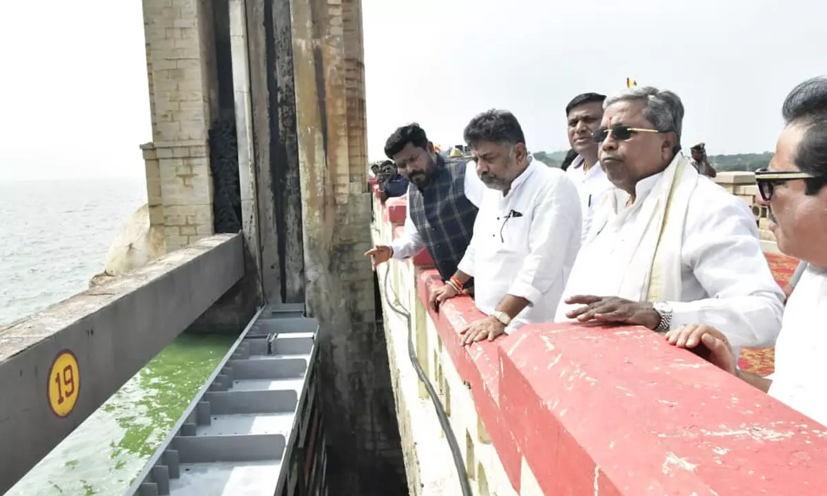 New Crest Gates for Tungabhadra reservoir within a year: DCM DK Shivakumar